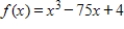 Find the absolute maximum for   on the interval   .   ,  