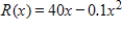 If the total revenue function for a blender is , find the maximum revenue if production is limited to at most 150 blenders. 