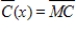 For the cost function , show that average costs are minimized at the x-value where by finding this minimum. Round your answer to two decimal places. (Note: ) 