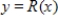 The following figure shows the graph of revenue function and cost function . At which of the four x-values shown is the slope of the tangent to the revenue curve equal to the slope of the tangent to the cost curve? 