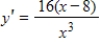 A function and its first and second derivatives are given. Use these to find any points of inflection. Round your answers to two decimal places.       ​                        