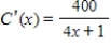 <strong>Suppose that the total cost (in dollars) for a product is given by , where x is the number of units produced. Find the marginal cost function. </strong> A) B) C) D) E)