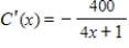<strong>Suppose that the total cost (in dollars) for a product is given by , where x is the number of units produced. Find the marginal cost function. </strong> A) B) C) D) E)