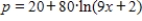 <strong>Suppose that the supply of x units of a product at price p dollars per unit is given by . Approximate the price increase associated with the number of units supplied changing from 36 to 37. Round your answer to the nearest cent.</strong> A)$119.01 B)$39.56 C)$4.39 D)$18.95 E)$2.21
