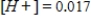 <strong>The pH of a solution is given by , where is the concentration of hydrogen ions (in gram atoms per liter). What is the rate of change of pH with respect to if ? Round your answer to two decimal places.</strong> A)0.20 B)-3.17 C)-25.55 D)4.07 E)-58.82