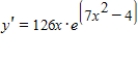 <strong>Find the derivative of the following function. </strong> A) B) C) D) E)