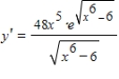 <strong>Find the derivative of the following function. </strong> A) B) C) D) E)
