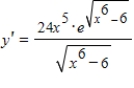 <strong>Find the derivative of the following function. </strong> A) B) C) D) E)