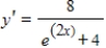 <strong>Find the derivative of the following function. </strong> A) B) C) D) E)