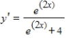<strong>Find the derivative of the following function. </strong> A) B) C) D) E)
