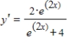 <strong>Find the derivative of the following function. </strong> A) B) C) D) E)