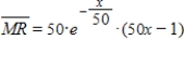 <strong>Suppose that the revenue in dollars from the sale of x units of a product is given by . Find the marginal revenue function. </strong> A) B) C) D) E)