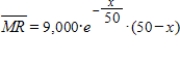 <strong>Suppose that the revenue in dollars from the sale of x units of a product is given by . Find the marginal revenue function. </strong> A) B) C) D) E)
