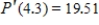 <strong>Medical research has shown that between heartbeats, the pressure in the aorta of a normal adult is a function of time in seconds and can be modeled by the equation . Use the derivative to find the rate at which the pressure is changing after 4.3 seconds. Round your answer to two decimal places.</strong> A) B) C) D) E)