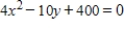 <strong>Find at the given point without first solving for y. at </strong> A)0 B)-320 C)32 D)-32 E)320
