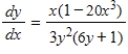 <strong>Find for the following equation: </strong> A) B) C) D) E)