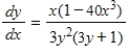 <strong>Find for the following equation: </strong> A) B) C) D) E)