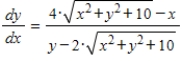 <strong>Find for the following equation: </strong> A) B) C) D) E)