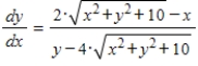 <strong>Find for the following equation: </strong> A) B) C) D) E)
