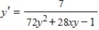 <strong>If , find y'. </strong> A) B) C) D) E)