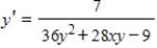 <strong>If , find y'. </strong> A) B) C) D) E)