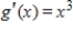 <strong>Find a function g(x) such that . </strong> A) B) C) D) E)
