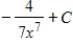 <strong>Evaluate the integral . </strong> A) B) C) D) E)