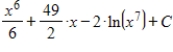 <strong>Evaluate the integral . </strong> A) B) C) D) E)