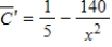 <strong>The DeWitt Company has found that the rate of change of its average cost of producing a product is , where x is the number of units and cost is in dollars. The average cost of producing 20 units is $40.00. Find the average cost of producing 140 units of the product. Round to the nearest dollar. </strong> A)$46 B)$48 C)$51 D)$53 E)$58