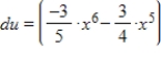 <strong>Find du if . </strong> A) B) C) D) E)