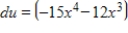 <strong>Find du if . </strong> A) B) C) D) E)