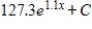 <strong>Evaluate the integral . If it's necessary, round your calculations to one decimal place. </strong> A) B) C) D) E)