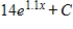 <strong>Evaluate the integral . If it's necessary, round your calculations to one decimal place. </strong> A) B) C) D) E)