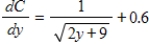 If consumption is $6.3 billion when disposable income is 0, and if the marginal propensity to consume is (in billions of dollars), find the national consumption function. If it's necessary, round your calculations to three decimal places. 