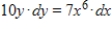 Use integration to find the general solution to the differential equation . 