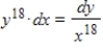 Find the general solution to the differential equation   . ​