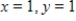 Find the particular solution to the given differential equation. ​   when   ​