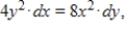 Find the particular solution to the given differential equation. when 