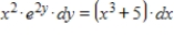 Find the particular solution to the differential equation that satisfies when . 