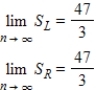 <strong>When the area under from to is approximated, the formulas for the sum of n rectangles using left-hand endpoints and right-hand endpoints are: β Left-hand endpoints: β Right-hand endpoints: β Find and . β</strong> A)β β B)β β C)β β D)β β E)β β