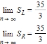 <strong>When the area under from to is approximated, the formulas for the sum of n rectangles using left-hand endpoints and right-hand endpoints are: β Left-hand endpoints: β Right-hand endpoints: β Find and . β</strong> A)β β B)β β C)β β D)β β E)β β