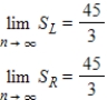 <strong>When the area under from to is approximated, the formulas for the sum of n rectangles using left-hand endpoints and right-hand endpoints are: β Left-hand endpoints: β Right-hand endpoints: β Find and . β</strong> A)β β B)β β C)β β D)β β E)β β