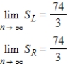 <strong>When the area under from to is approximated, the formulas for the sum of n rectangles using left-hand endpoints and right-hand endpoints are: β Left-hand endpoints: β Right-hand endpoints: β Find and . β</strong> A)β β B)β β C)β β D)β β E)β β