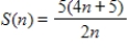 <strong>Use the function from x = 0 to x = 1 and n equal subintervals with the function evaluated at the left-hand endpoints of each subinterval. Find a formula for the sum of the areas of the n rectangles (call this S). β</strong> A) B) C) D) E)
