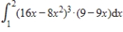 <strong>Evaluate the definite integral . β</strong> A)0 B)576 C)-576 D)-1152 E)1152