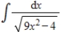 Evaluate the integral   . ​