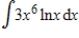 Use integration by parts to evaluate   . ​