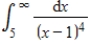 Evaluate the integral   .
