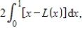 The following income distribution data define points on Lorenz curves, where x represents the fraction of a certain country's population and L(x) the cumulative percent of income held by fraction x. Use this data and a numerical method to evaluate and hence to find the Gini coefficient of income for this country in 1995 and 2003. Round your answers to three decimal places.