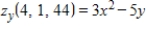 <strong>Find the slope of the tangent in the positive   -direction to the surface   at   . ​</strong> A)   B)   C)   D)   E)   <div style=padding-top: 35px> 